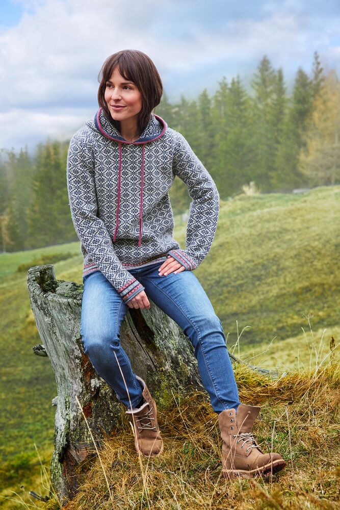Jacquard hoodie, Reitmayer