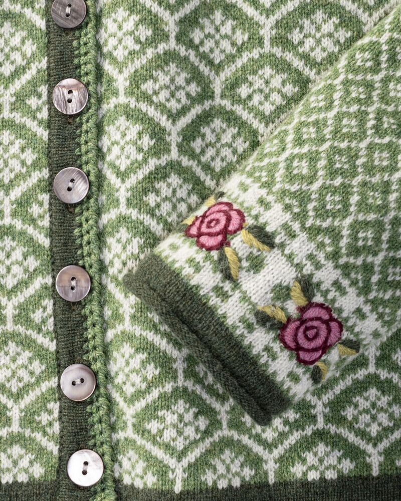 Jacquard cardigan, Reitmayer