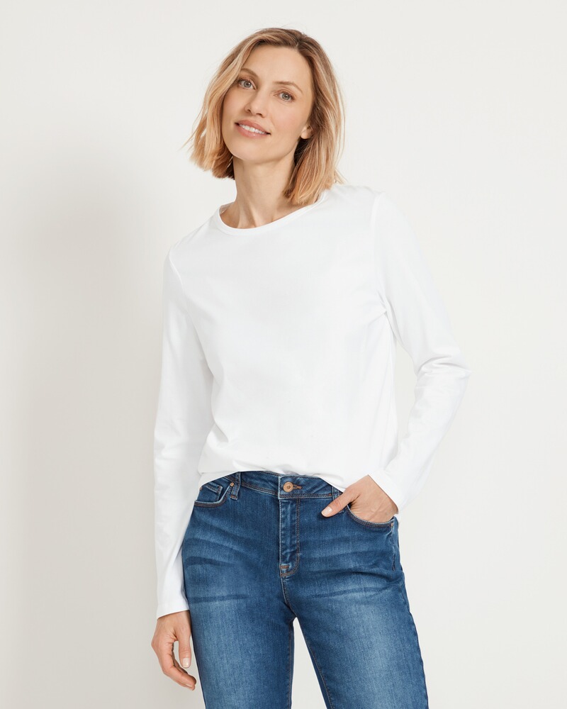 Chemises à manches longues en double pack, Brigitte von Schönfels