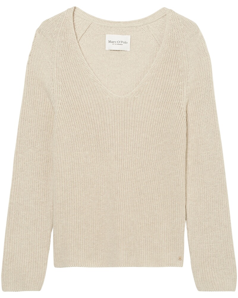 V-Strickpullover