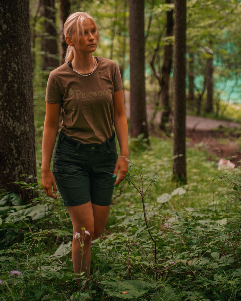 Damen T-Shirt Outdoor Life, Pinewood