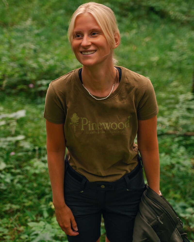 Damen T-Shirt Outdoor Life, Pinewood