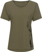 T-shirt femme imprimé cerf, Parforce