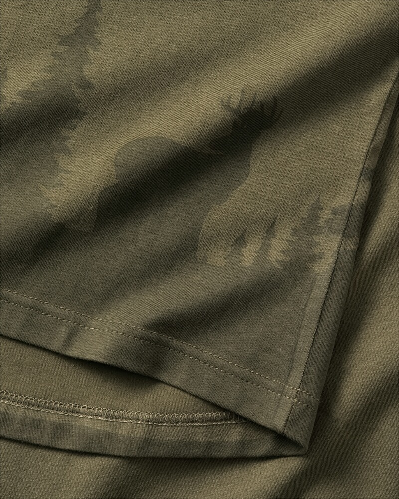 Women's T-Shirt Deer Silhouette, Parforce