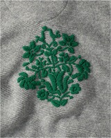 Linksstrickjacke mit Blumenstick, REITMAYER