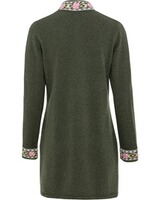 Lange Strickjacke mit Jacquard-Muster, REITMAYER