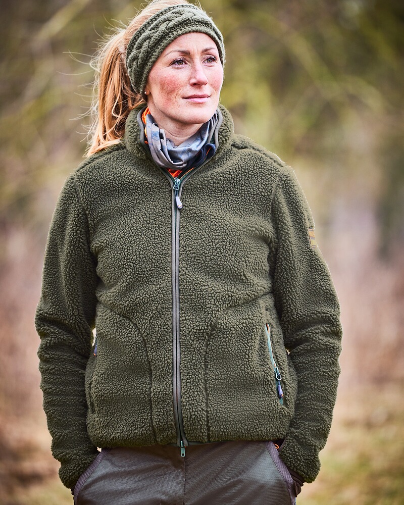 Damen Isolation-Faserpelzjacke Hatz-Watz, Parforce
