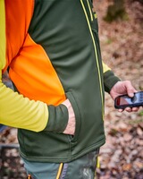 Damen Powerstretch-Fleecejacke Hatz-Watz, Parforce Protective
