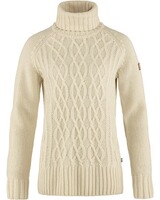 Damen Rollkragen-Pullover Cable Knit, Fjällräven