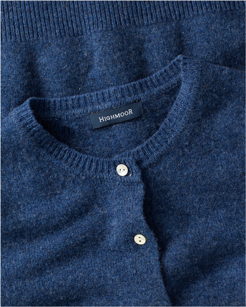 Lambswool Cardigan, HIGHMOOR