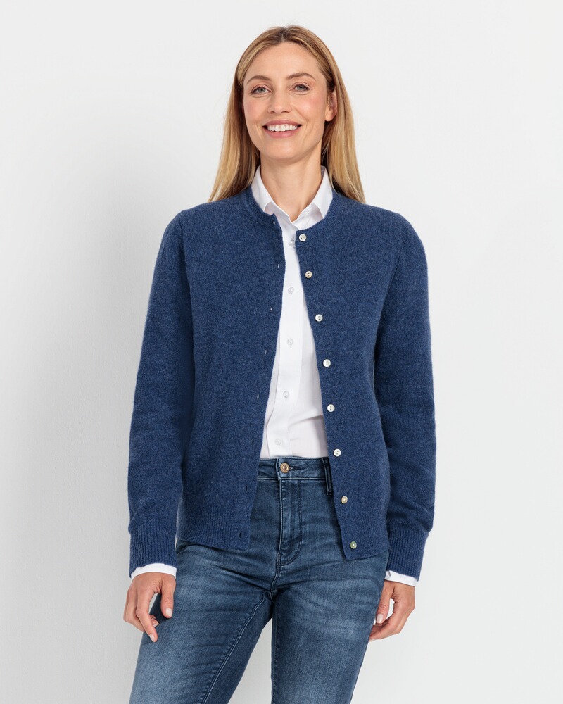 Lambswool Cardigan, HIGHMOOR