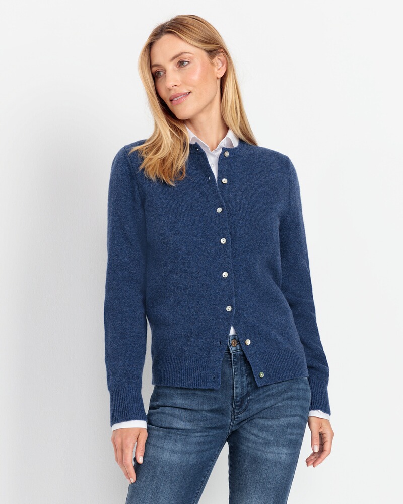 Lambswool Cardigan, HIGHMOOR