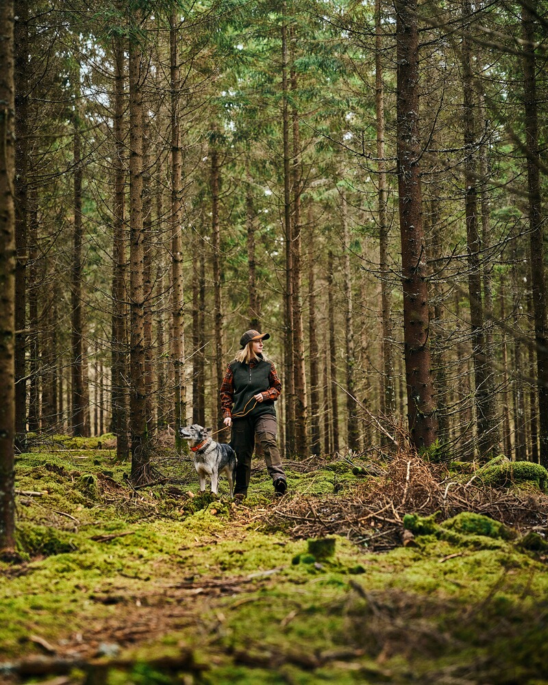 Damen Fleeceweste Smaland, Pinewood