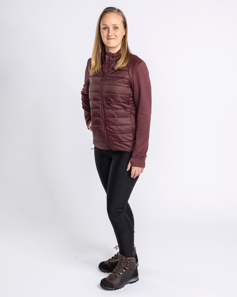 Damen Powerfleece-Jacke Finnveden, Pinewood