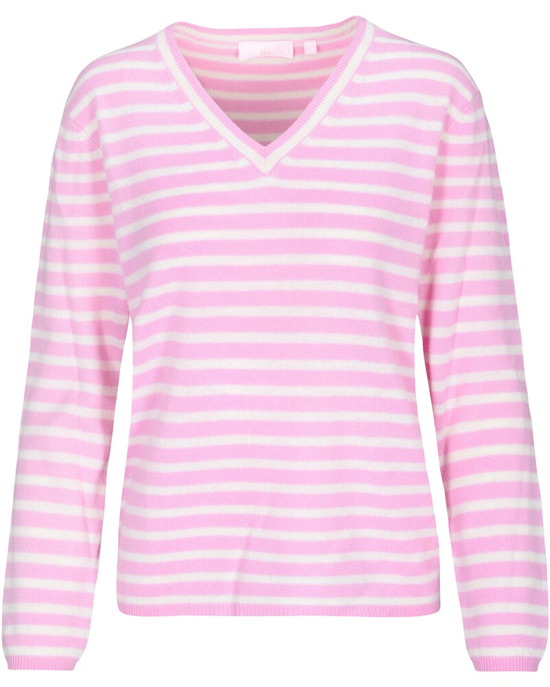 Ringel-V-Pullover