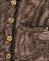 Strickjacke in Linksstrick, Luis Steindl