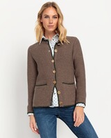 Strickjacke in Linksstrick, Luis Steindl