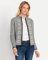 Strickjacke mit Edelweiß, Luis Steindl