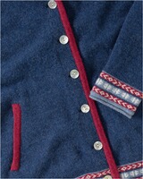 Jacquard-Cardigan mit Kapuze, REITMAYER