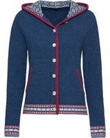 Jacquard-Cardigan mit Kapuze, REITMAYER