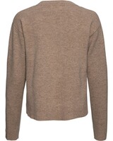 Strickpullover mit Blumenstick, REITMAYER