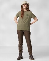 Damen T-Shirt Fox Boxy, Fjällräven
