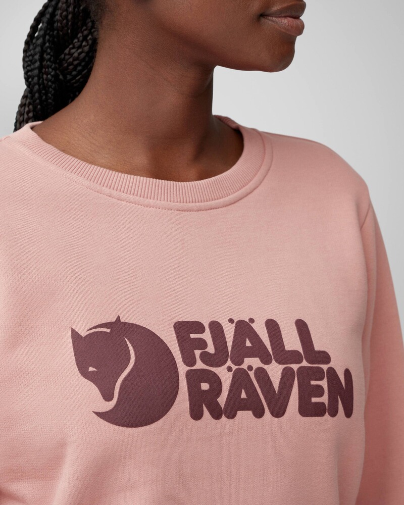 Damen Sweatshirt Logo, Fjällräven
