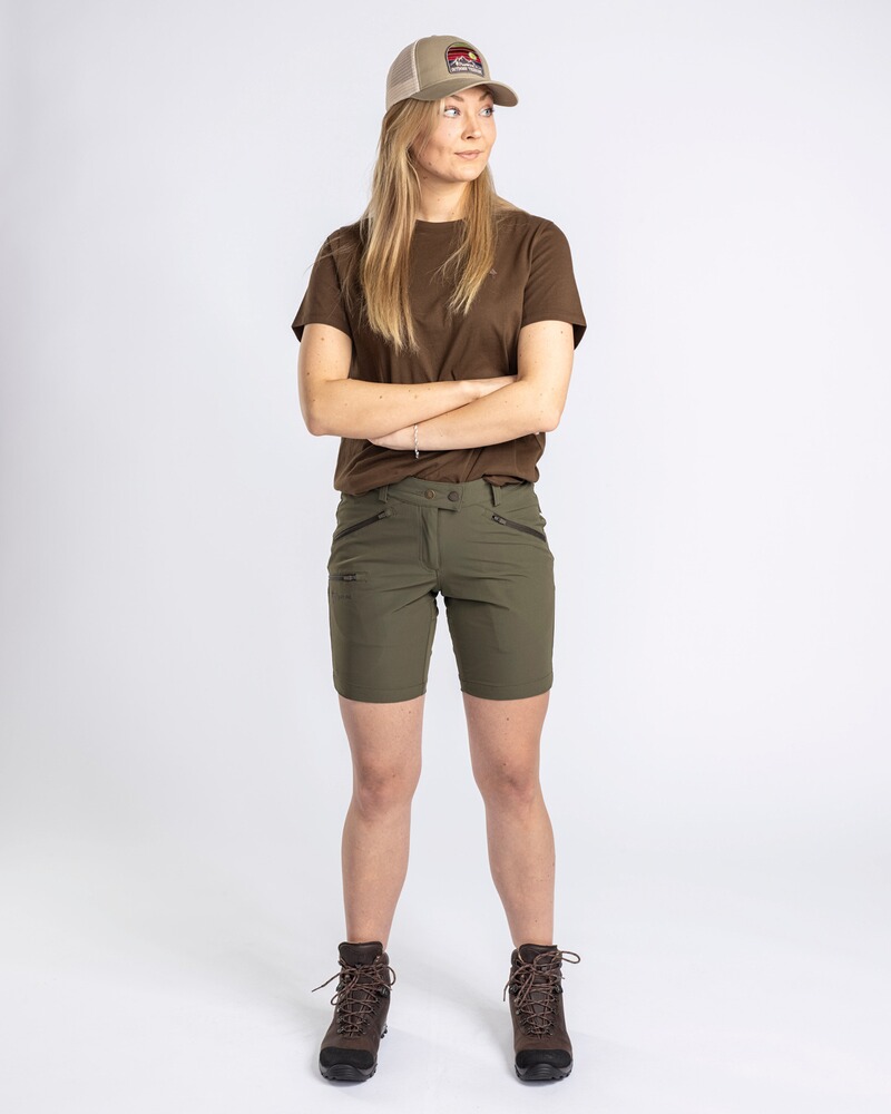 Damen T-Shirts, 3er-Pack, Pinewood
