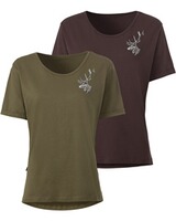 Damen T-Shirts 2er-Pack, Parforce Essential