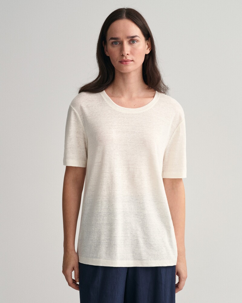Leinen T-Shirt, Gant