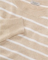 Rundhals-Pullover, Clarina