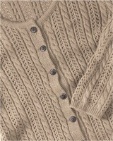 Zopfstrickjacke, Country Line