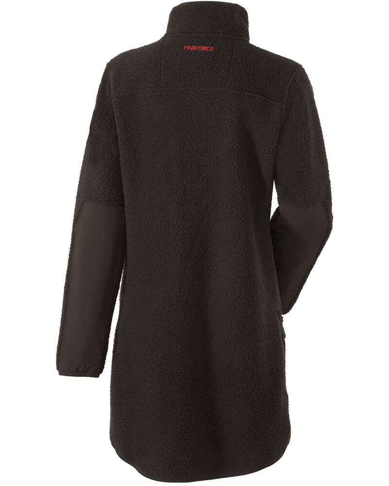 Women's long jacket pile fleece, Parforce