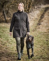 Women's long jacket pile fleece, Parforce
