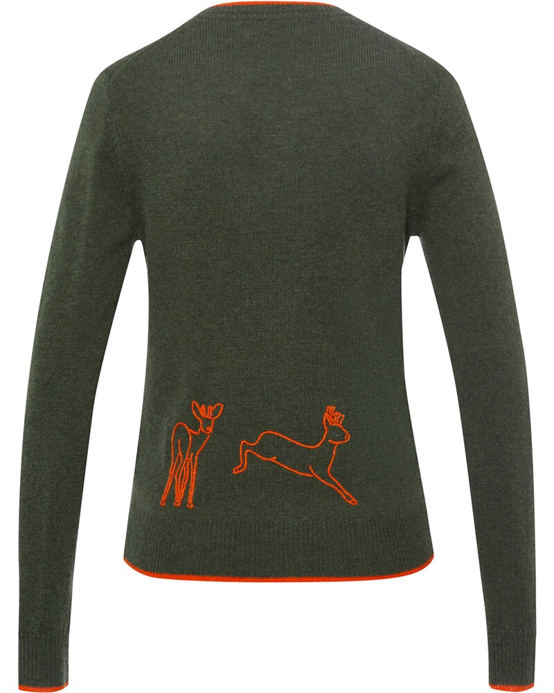 Cardigan Rehbock, Brigitte von Schönfels