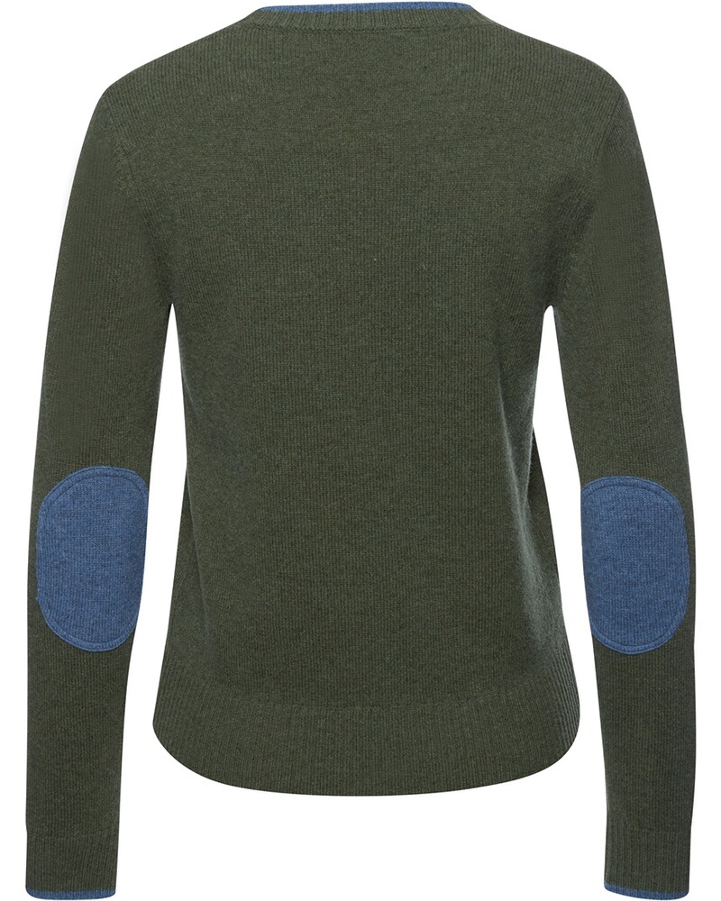 Strickpullover mit Hirschmotiv, REITMAYER