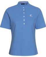 Piqué-Shirt mit Vichykaro-Details, Luis Steindl