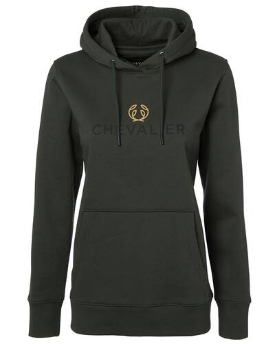 Damen Hoodie Logo, Chevalier