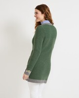 Lange Strickjacke, Luis Steindl