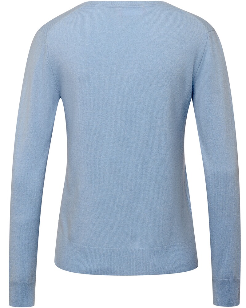 Kaschmir V-Pullover, Brigitte von Schönfels