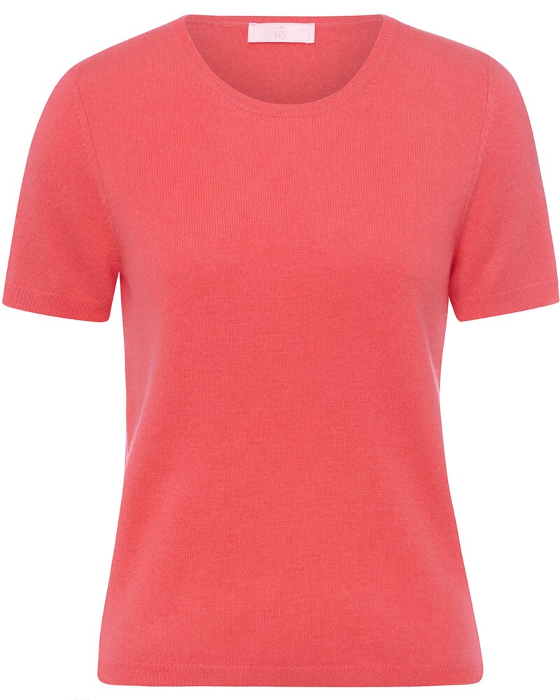 Kaschmir Halbarm-Pullover