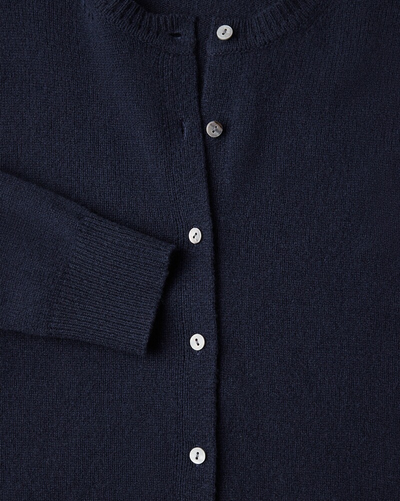 Lambswool Cardigan, HIGHMOOR