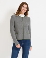 Cardigan mit Rückenfalte, REITMAYER