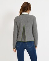 Cardigan mit Rückenfalte, REITMAYER