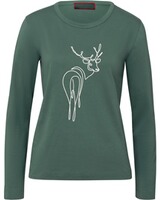 Langarm-Shirt mit Hirschdruck, REITMAYER