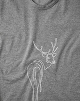 Kurzarm-Shirt mit Hirschdruck, REITMAYER
