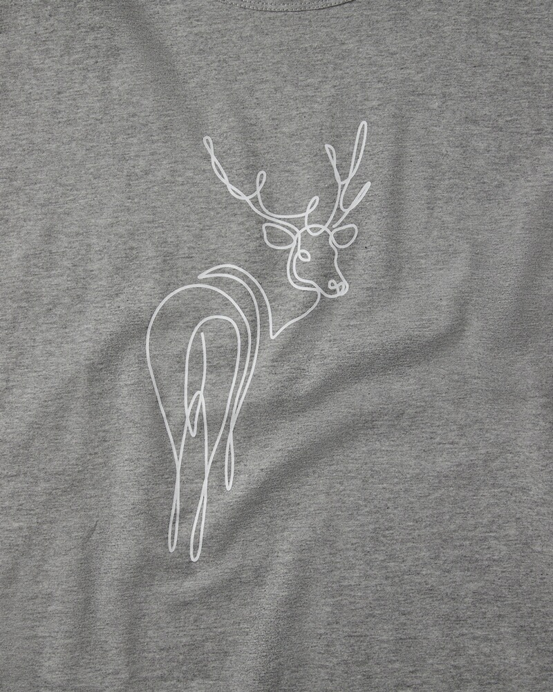 Langarm-Shirt mit Hirschdruck, REITMAYER
