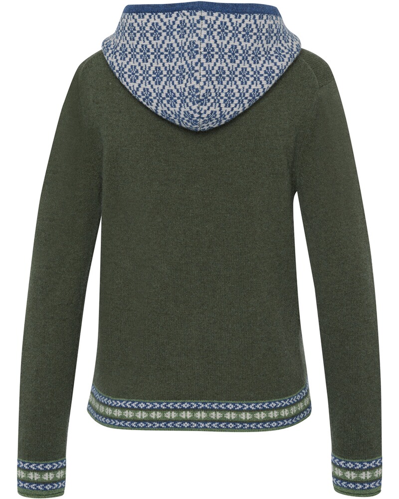 Jacquard-Cardigan mit Kapuze, REITMAYER