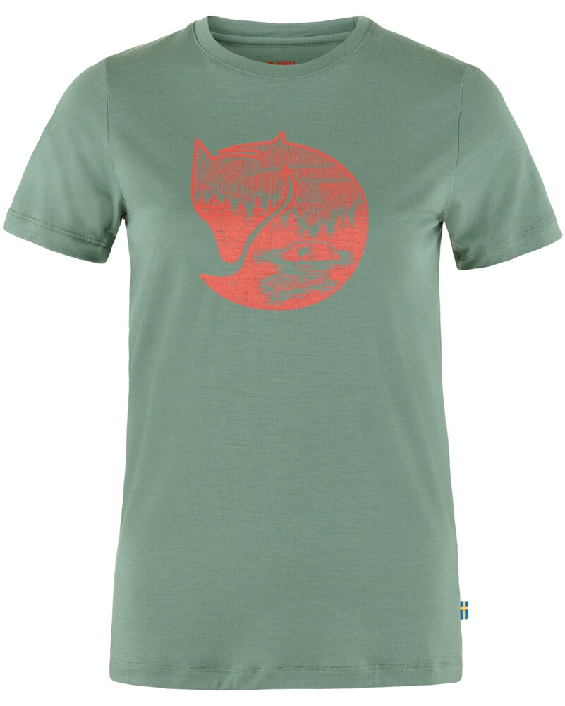 Damen T-Shirt Abisko Wool Fox
