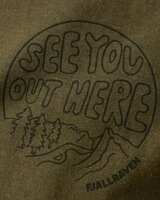 Damen T-Shirt Hemp Blend Out Here, Fjällräven